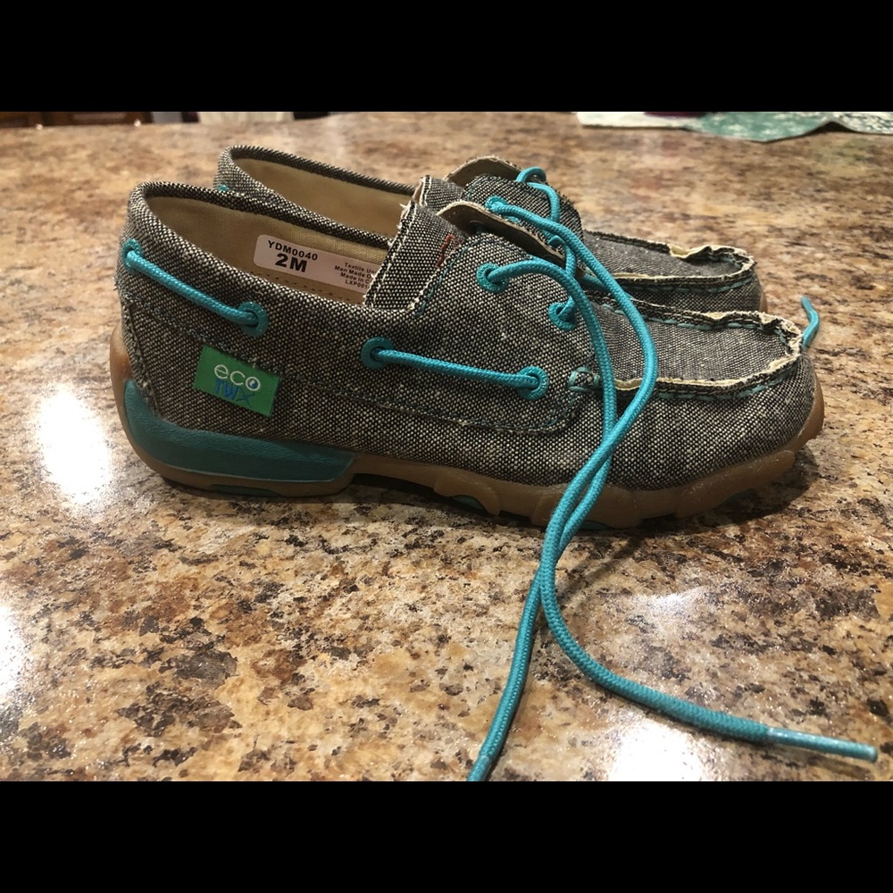 Twisted X girls shoes, size 2M